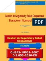 Capacitacion en D.S.055-2010-EM-Formato 14B: Sigemin E.I.R.L