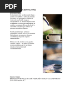 Elaboracion de Estimulantes