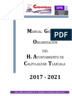 Manual General de Organizacion 2017-2021 Definitivo