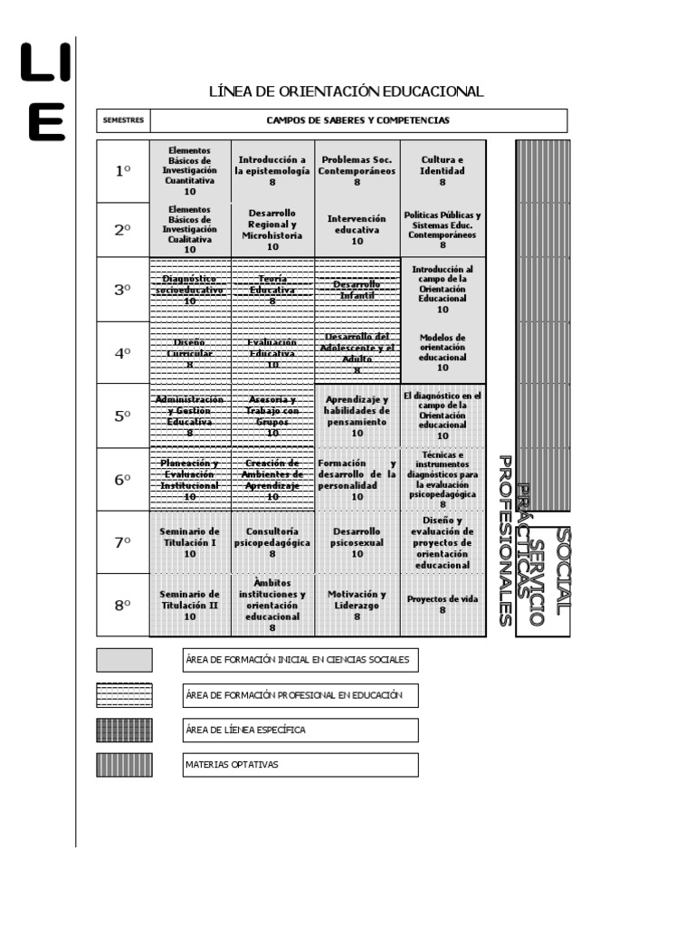 Plan de Estudios en Orientación Educacional | PDF | Evaluación ...