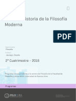Uba Ffyl p 2016 Fil Historia de La Filosofía Moderna (Juaregui)