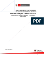 Manual Para Facilitadores - Documento de Trabajo Para Gestantes - Midis 04.05.17