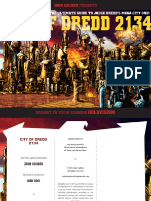 City of Dredd 2134, PDF, Unrest