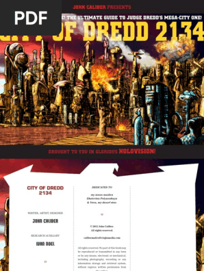 City of Dredd 2134, PDF, Unrest