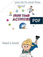 Free Time Activities Frequency