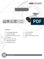 DS-2CD2085FWD-I 8 MP Network Bullet Camera: Key Features