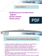 Engg and True Stress Strain Curve