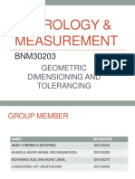 Metrology Measurement Slide Present