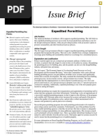 AIA_issue Brief_expedited Permitting Support Position