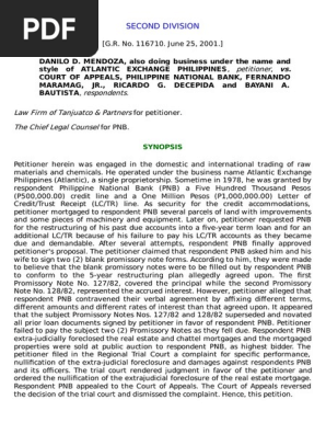 (32) Mendoza v CA 2001