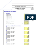 Pump Foundations - Dynamic