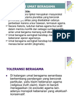 Pai 9toleransi Beragama