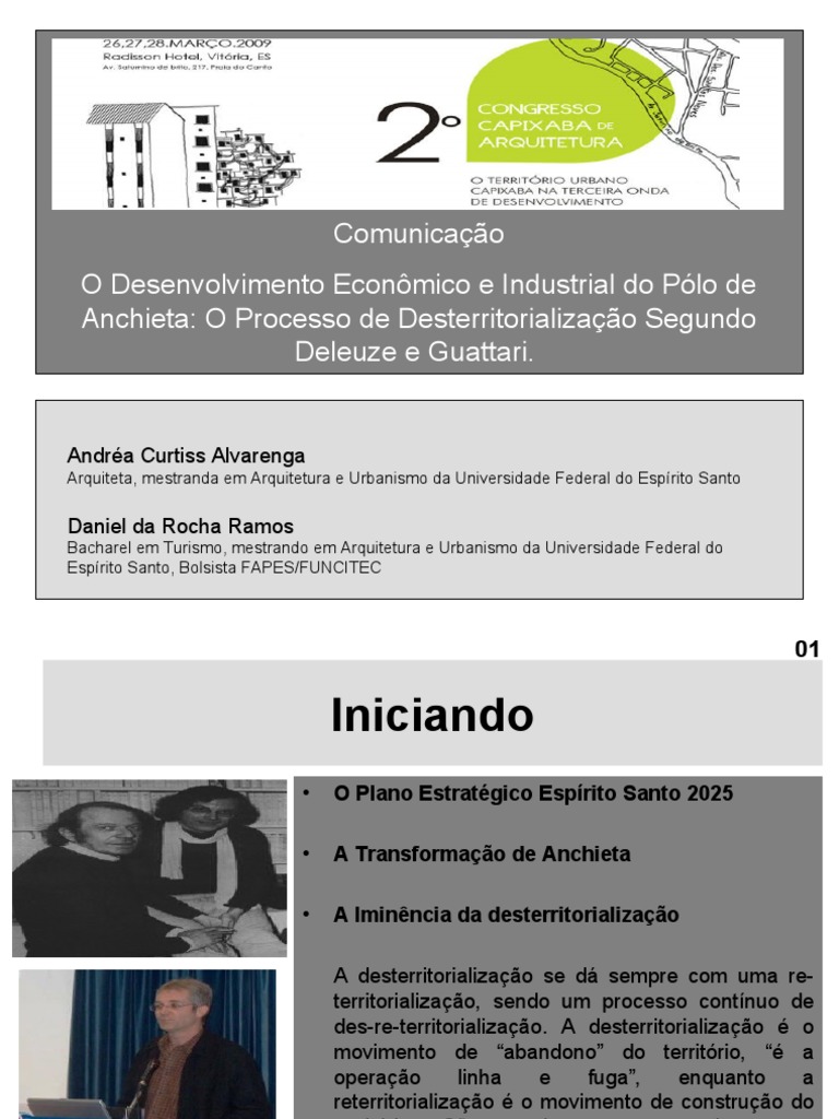 O Processo de Desterritorialização Segundo Deleuze e Guattari. | PDF ...