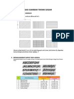 Tugas Gambar Teknik Dasar