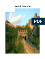 Pembangunan Tembok Besar Cina Yang Fenomenal