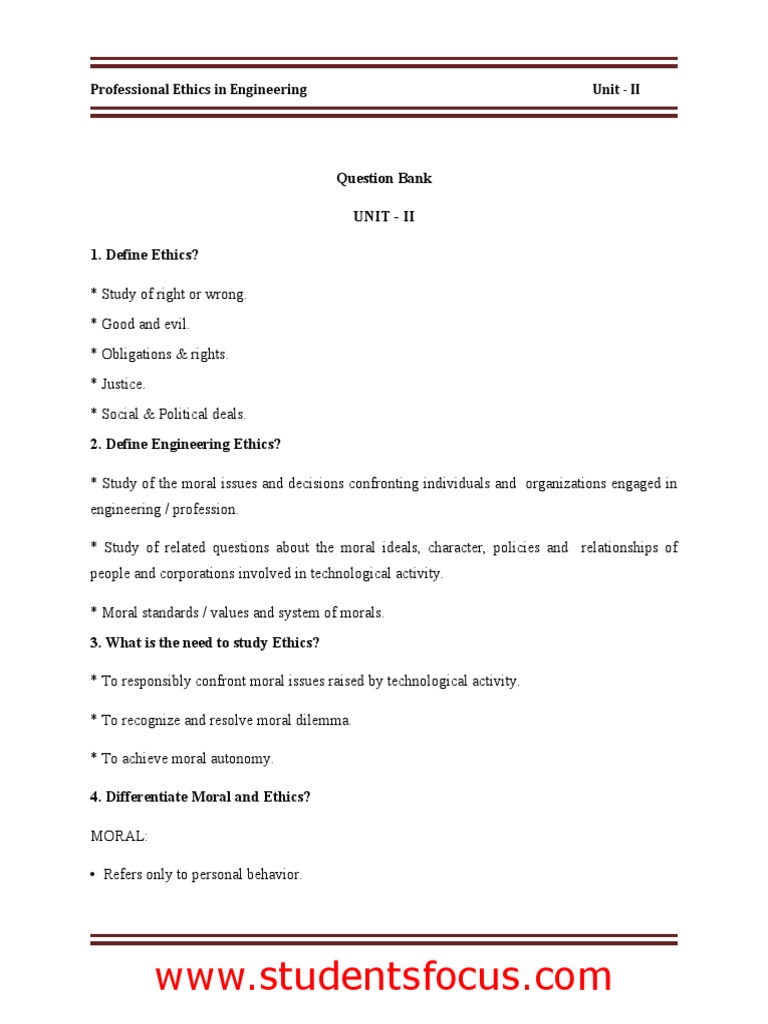 Engineering Ethics: Key Concepts and Issues | PDF | Morality | Autonomy