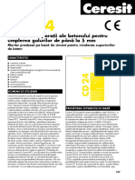 CD 24 Fisa Tehnica