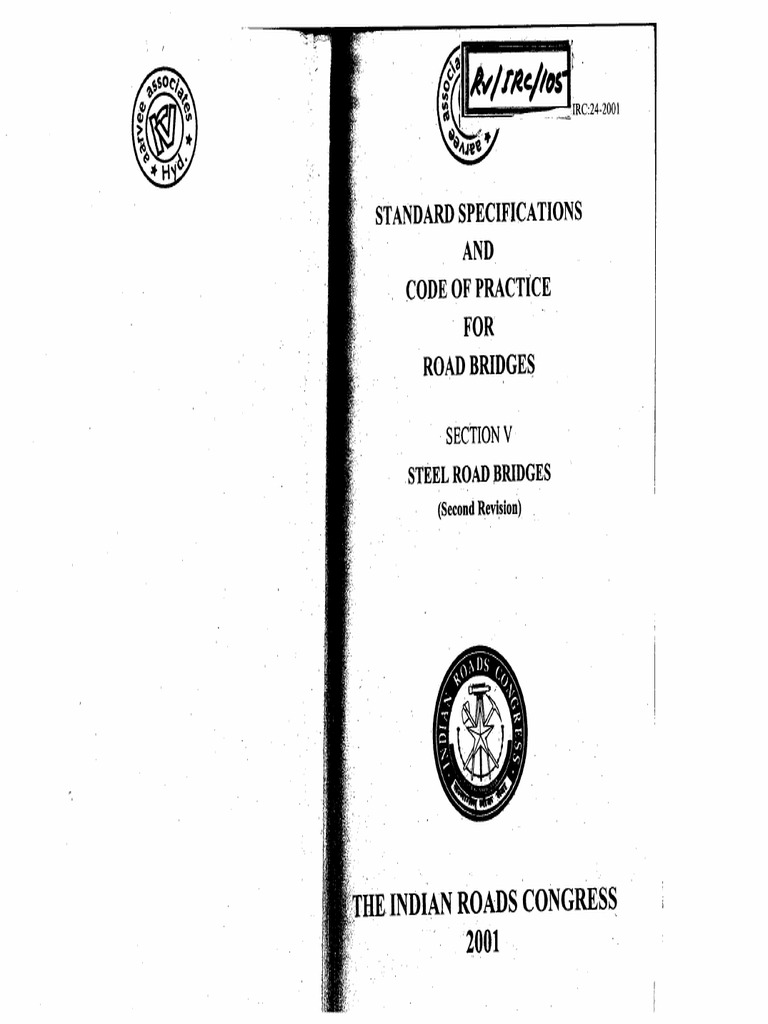 Irc 24 2001 standard specifications code of practice for road bridges