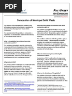 BCMOE MSW Combustion Factsheet