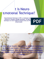 What Is Neuro Emotional Technique?