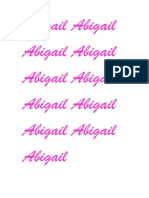 Abigail Abigail