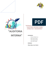 Auditoria Atributos y Desempeño