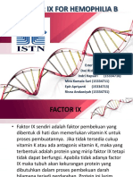 Factor IX For Hemophilia B