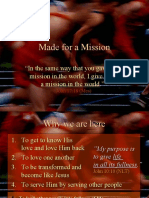 Made For A Mission