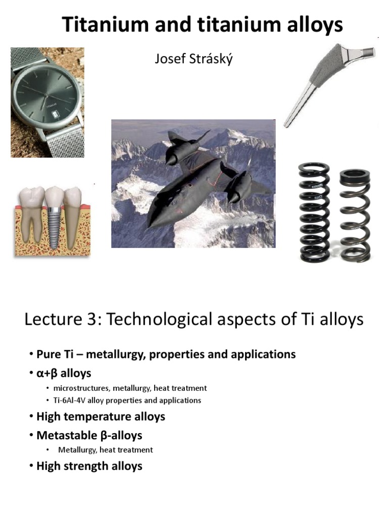 Titanium and Titanium Alloys PDF Titanium Alloy