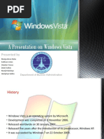 A Presentation on Windows Vista