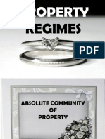 Property Regimes