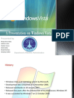 A Presentation on Windows Vista