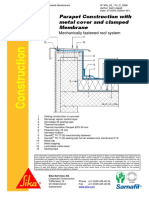 Hidroizolatii Cu Prindere Mecanica Pentru Terase Necirculabile Detaliu de Atic 25133 PDF