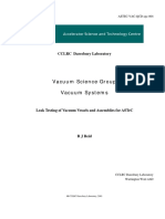 Spc-004-Leak Testing of Vacuum Vessels