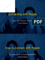 Connecting With People: Being The Church of Jesus Everywhere