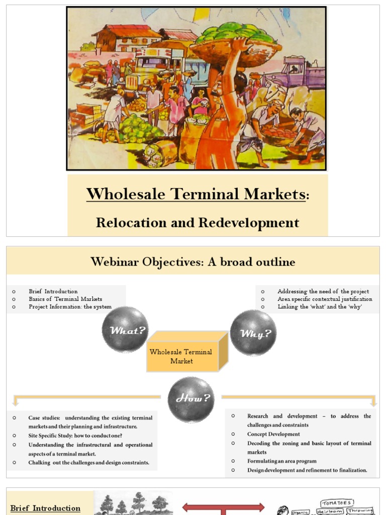 Wholesale Terminal Market Redevelopment | PDF | Delhi | Infrastructure