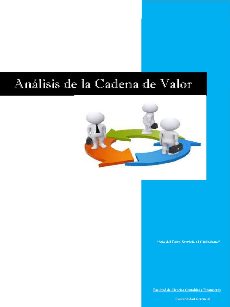 Trabajo Analisis de La Cadena de Valor | PDF | Cadena de valor | Logística
