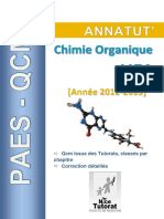 Chimie Organique 2012 2013 À Faire (Rétabli 1) PDF