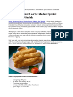 Resep Cakwe