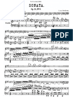 Beethoven Violin Sonata 2 Score
