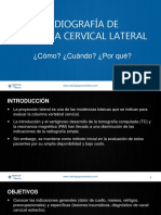 Radiografía de Columna Cervical Lateral