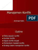 Manajemen Konflik