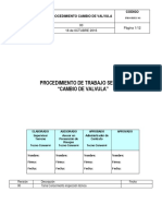 PRO-HSEC- 01 Cambio de Válvula