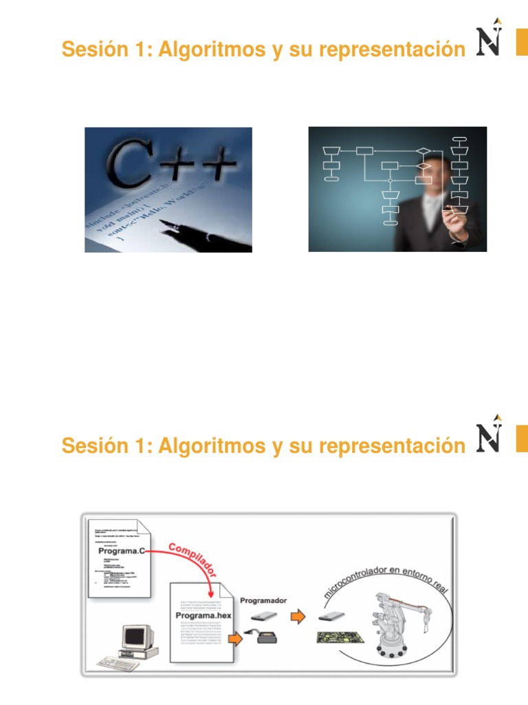 1.introduccion Algoritmos PDF Algoritmos Lenguaje de programación