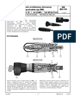 WK 450 610 Zawór Przelewowy Sterowany Bezpośrednio Typ DBD: DM /min Wn6, 10, 20 Do 63 Mpa Do 250