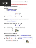 Download oprations en criture fractionnaire 5me by MATHS - VIDEOS  SN36508293 doc pdf