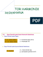 Gerak Harmonik Sederhana