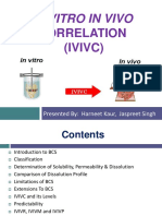 In Vitro in Vivo: Correlation (Ivivc)