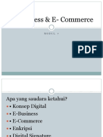Modul Kuliah - E - Business & E-Commerce