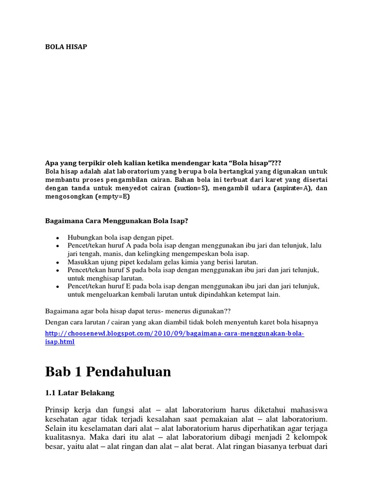 Bola Hisap Pdf